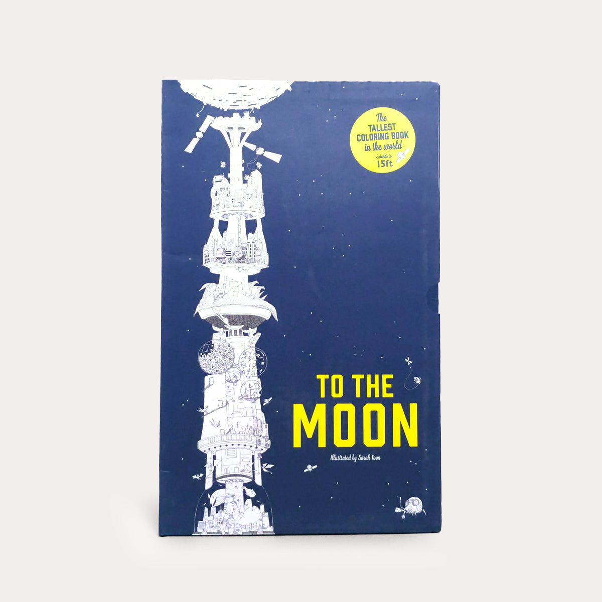 To the Moon The Tallest Coloring Book in the World The Paper Mouse