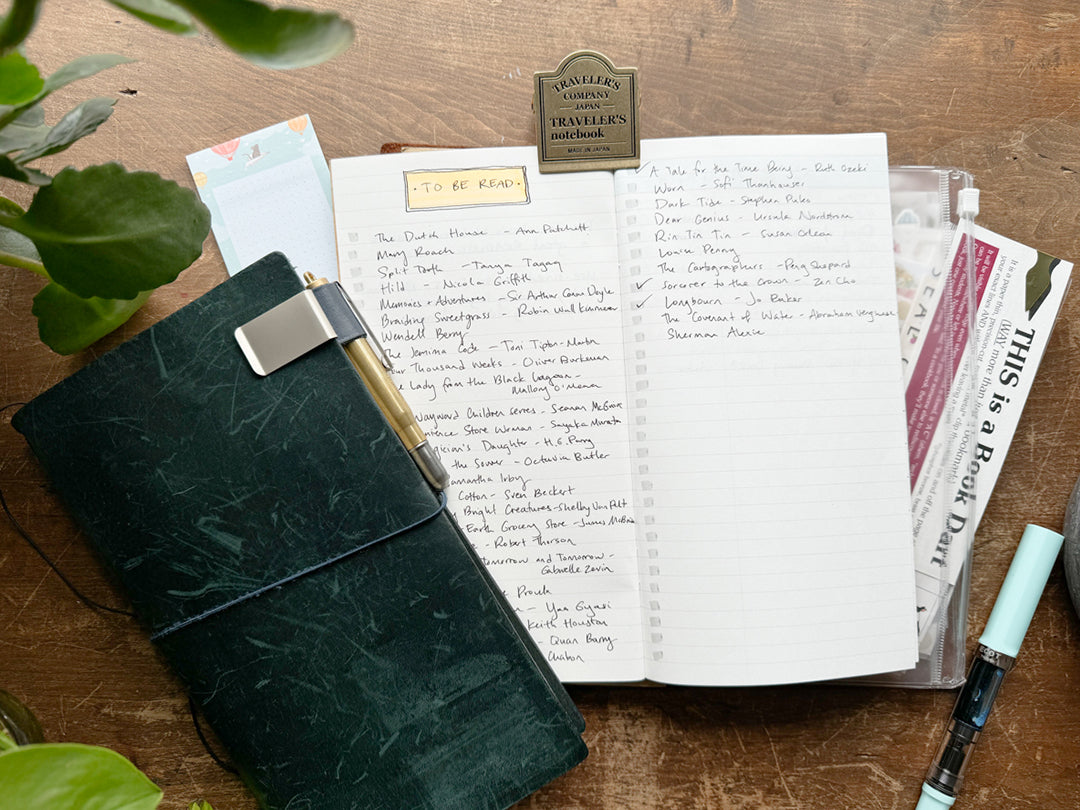 Traveler’s Notebook Inspiration: Reading Journal