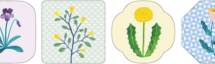 Wildflowers SODA Transparent Sticker Tape