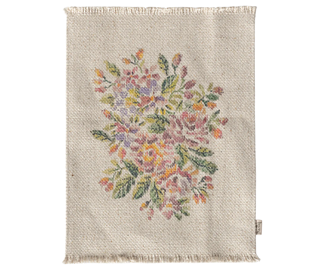 Miniature Floral Rug