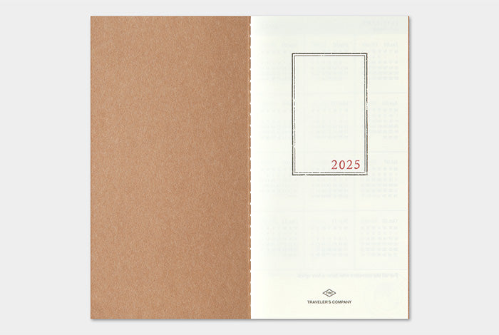 2025 Traveler's Monthly Planner | Regular Size