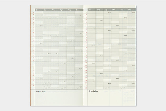 2025 Traveler's Monthly Planner | Regular Size