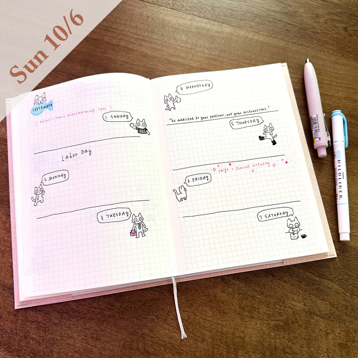 Mindful Bullet Journaling + Illustration Techniques