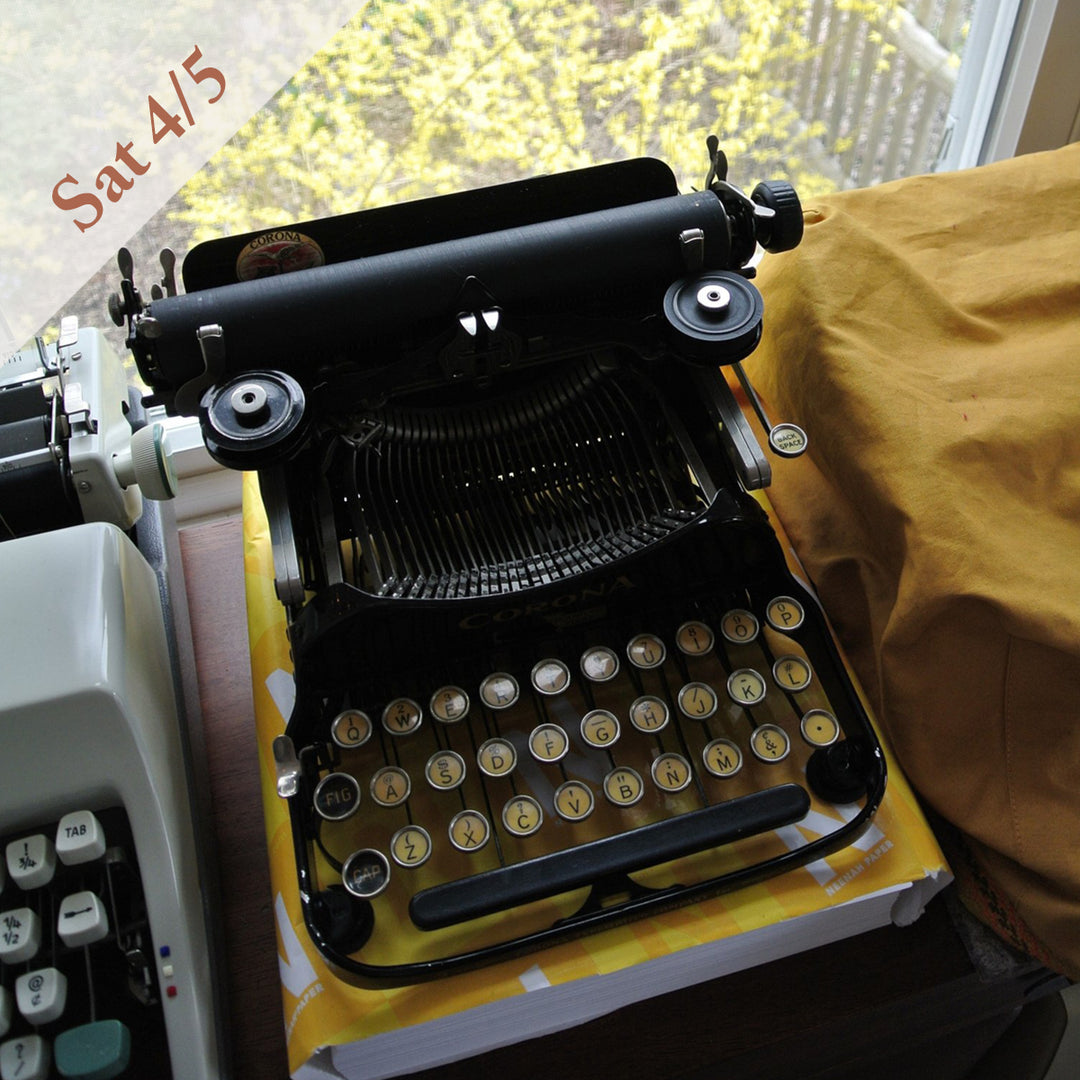 Typewriter Letter Writing