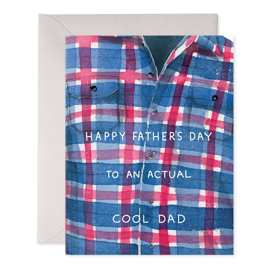 Plaid Dad | Greeting Card