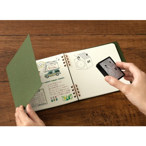 Notebook for Midori Paintable Stamp