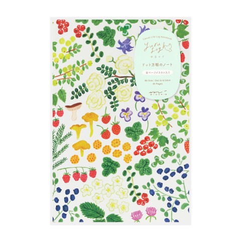 Scandinavia Yuru Log Dot Grid Notebook