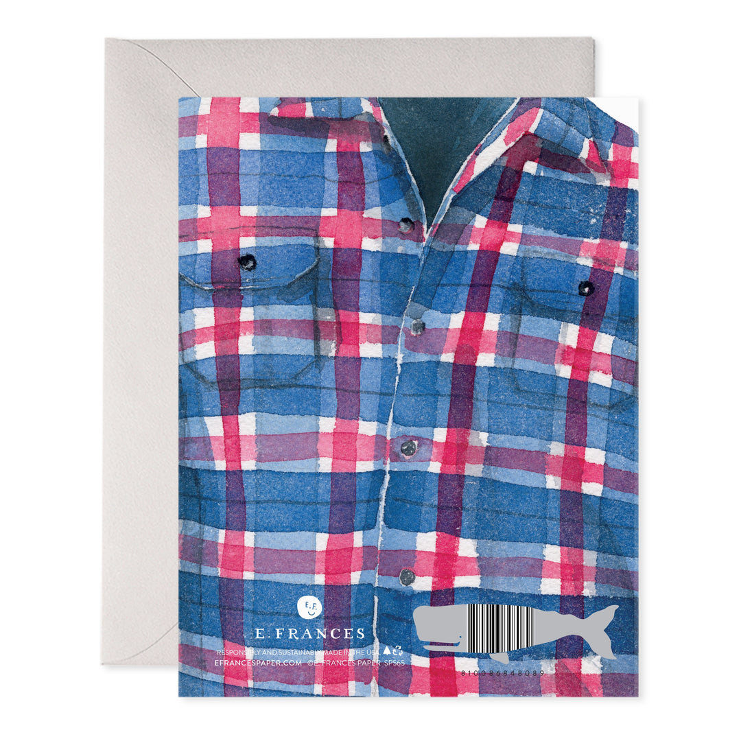 Plaid Dad | Greeting Card