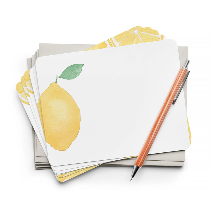 Lemon | 8 Flat Card Set