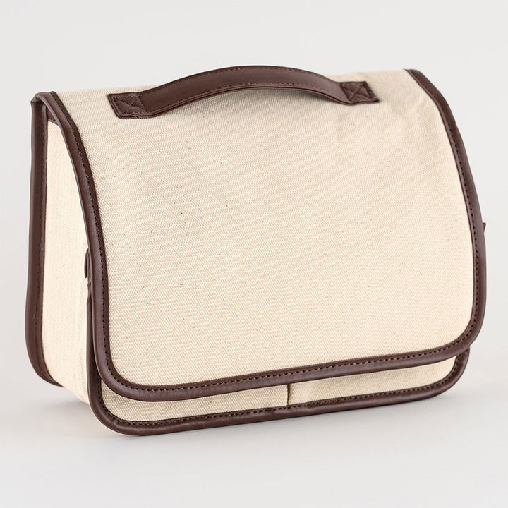 Hobonichi Stappo Pouch | Canvas: Ivory Brown