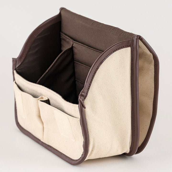 Hobonichi Stappo Pouch | Canvas: Ivory Brown