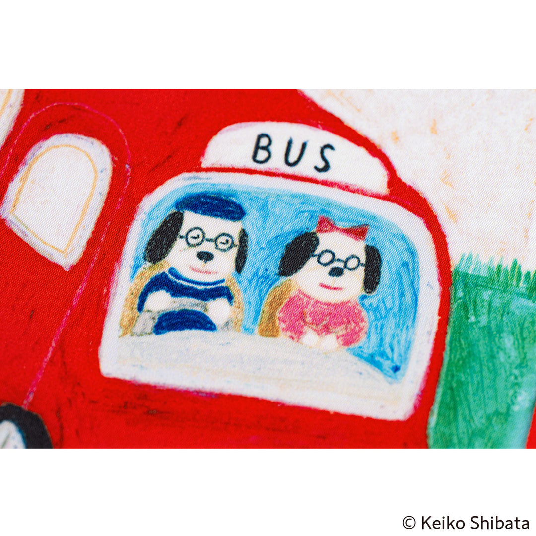 Hobonichi Techo A6 Original Cover | Keiko Shibata: Bus management by Mr. and Mrs. Inoue