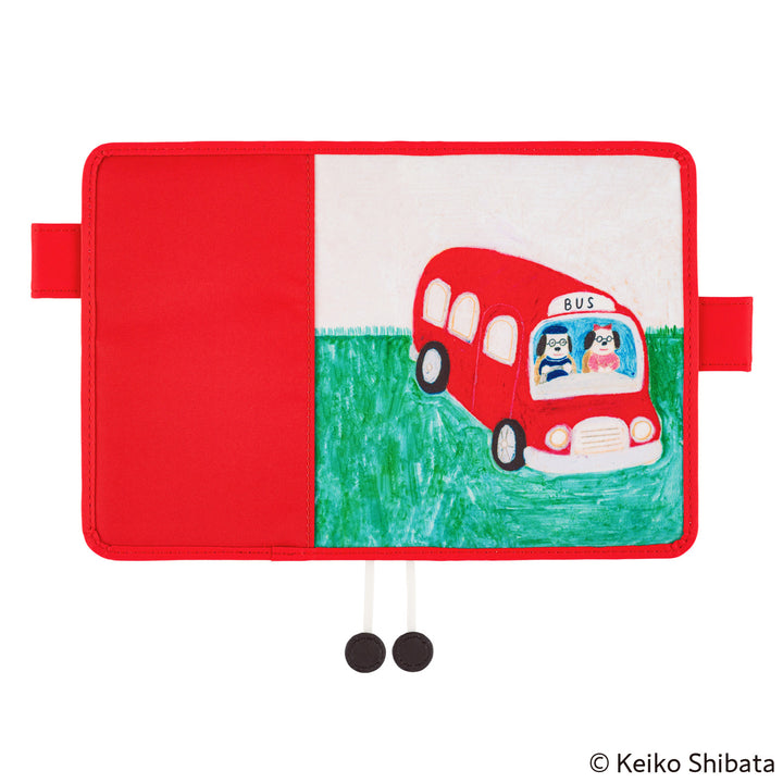 Hobonichi Techo A6 Original Cover | Keiko Shibata: Bus management by Mr. and Mrs. Inoue