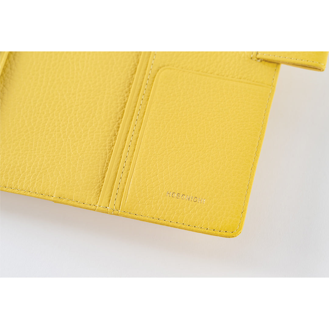 Hobonichi Techo A6 Original Cover | Leather: Brilliant Yellow