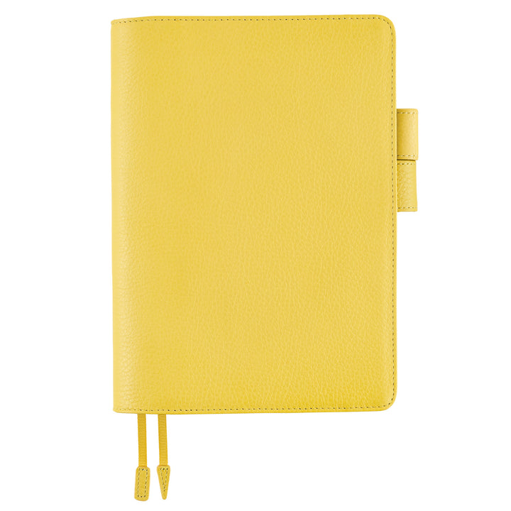 Hobonichi Techo A5 Cousin Cover | Leather: Brilliant Yellow