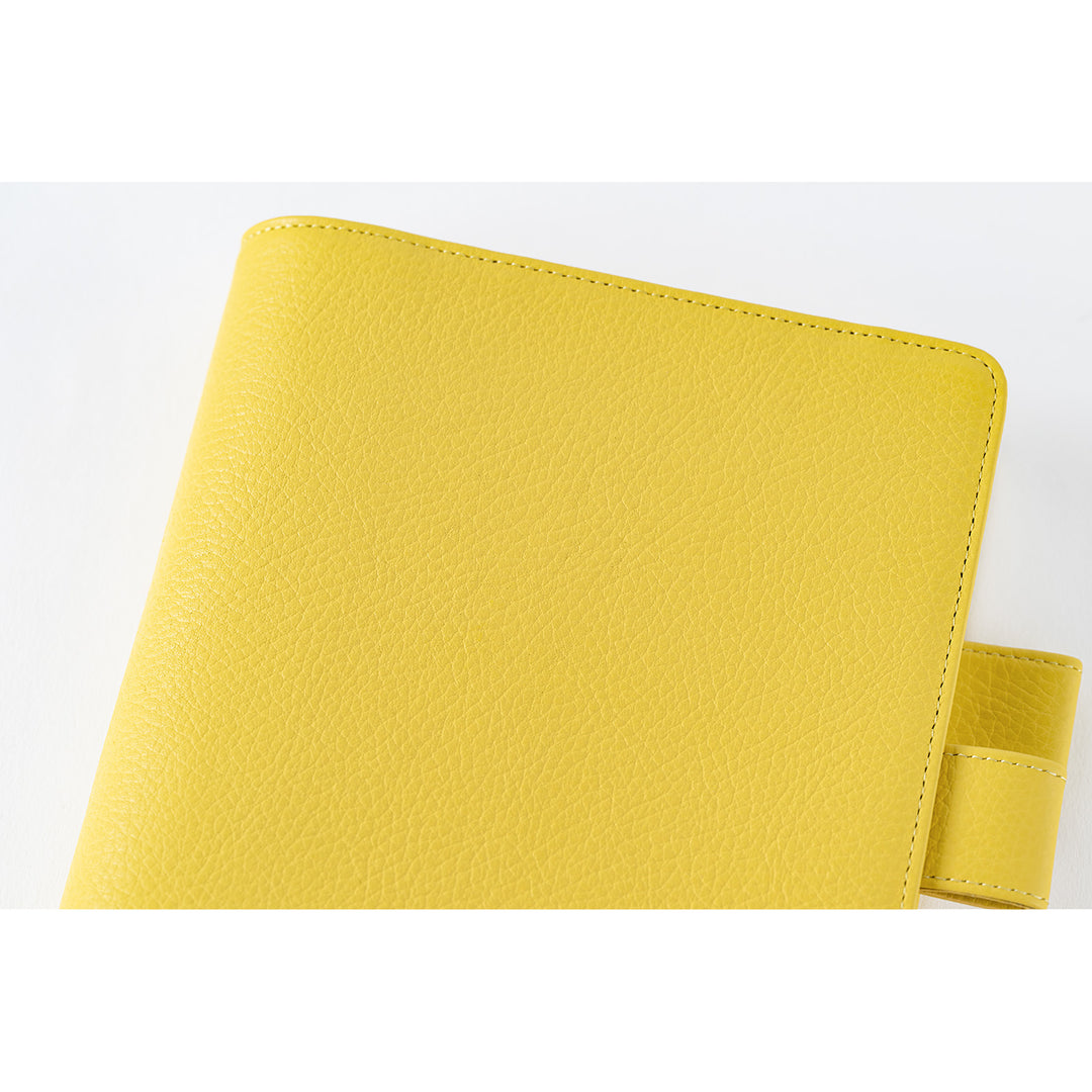 Hobonichi Techo A5 Cousin Cover | Leather: Brilliant Yellow