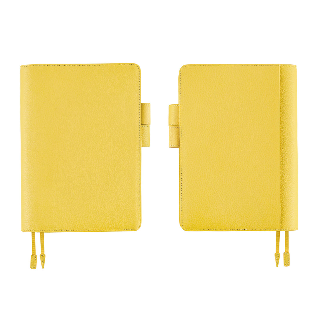 Hobonichi Techo A5 Cousin Cover | Leather: Brilliant Yellow