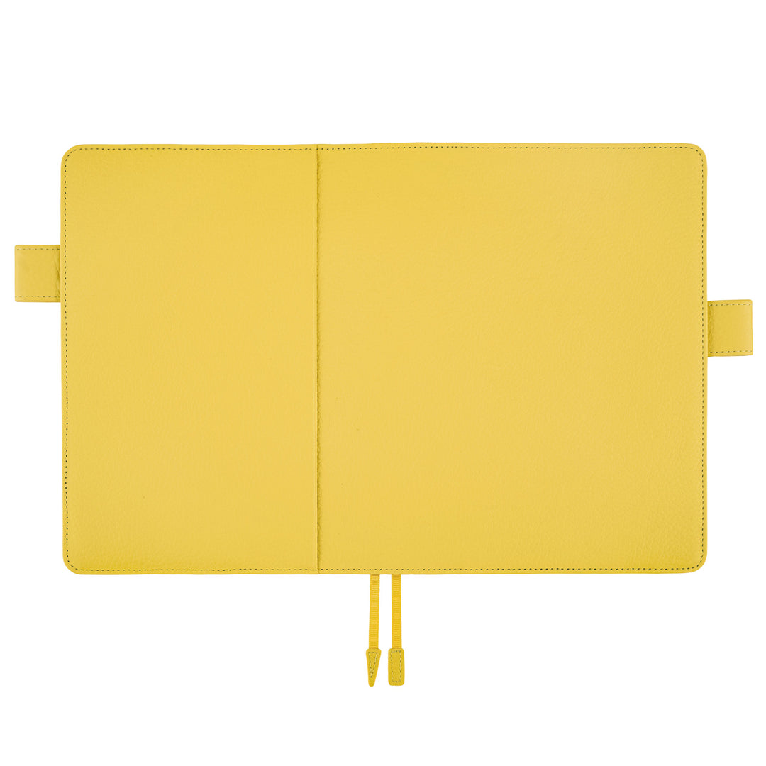 Hobonichi Techo A5 Cousin Cover | Leather: Brilliant Yellow