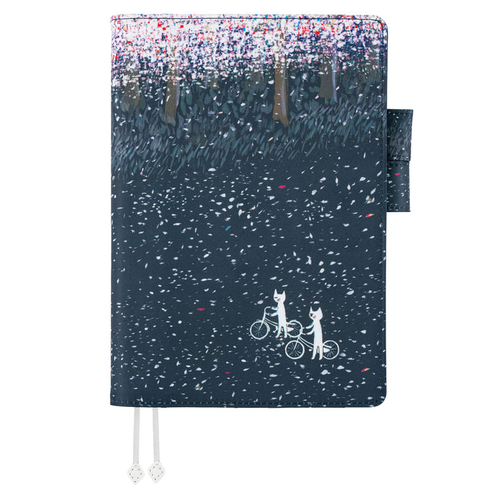 Hobonichi Techo A5 Cousin Cover | Hiroko Kubota: The Tone of Illuminated Flowers