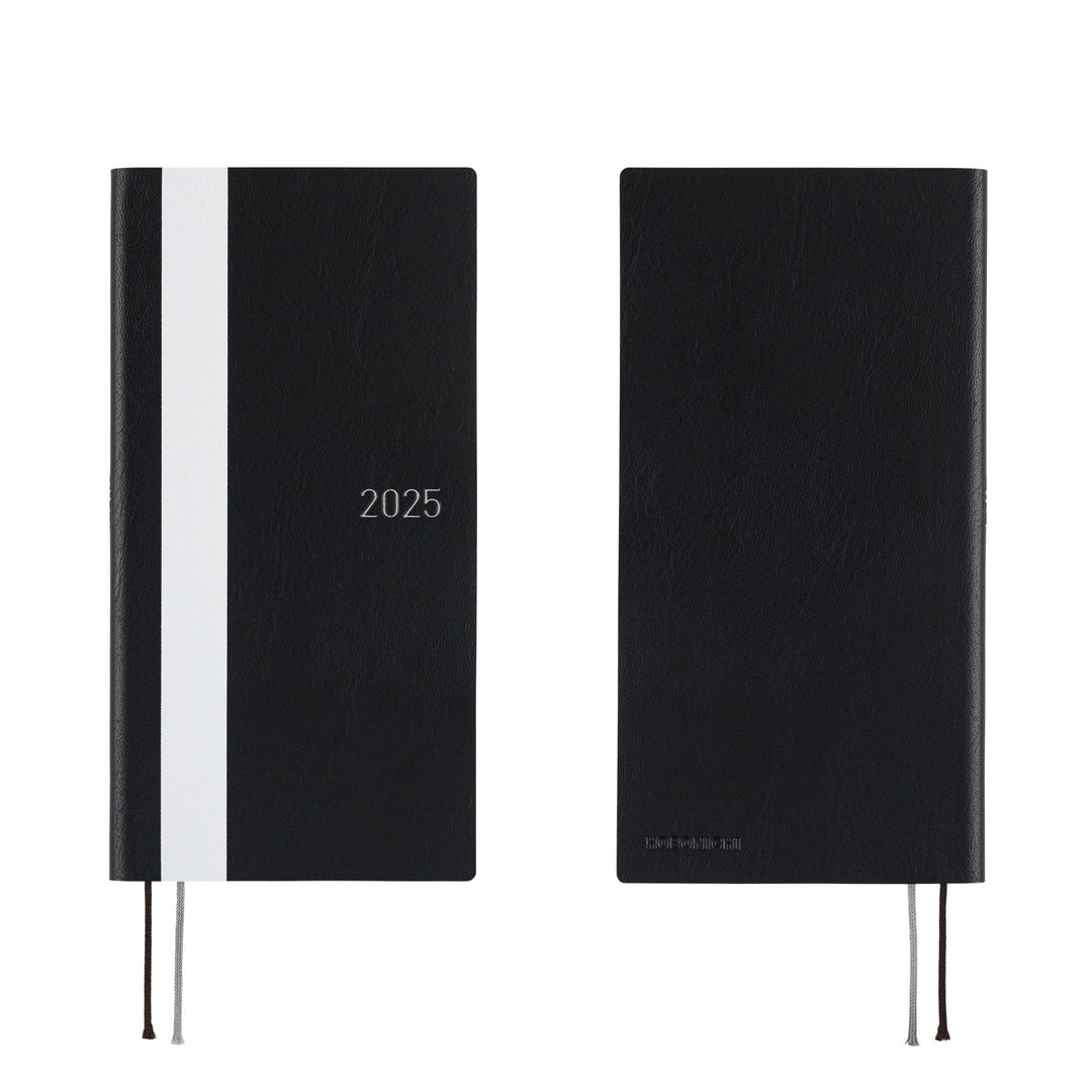 Hobonichi Techo 2025 Weeks Planner | White Line: Black | English