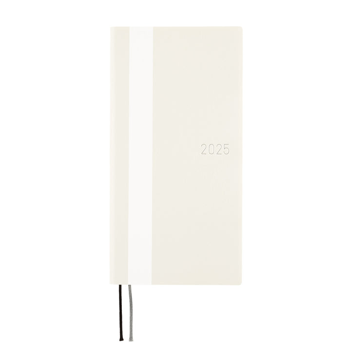 Hobonichi Techo 2025 Weeks Planner | White Line: Ivory | English