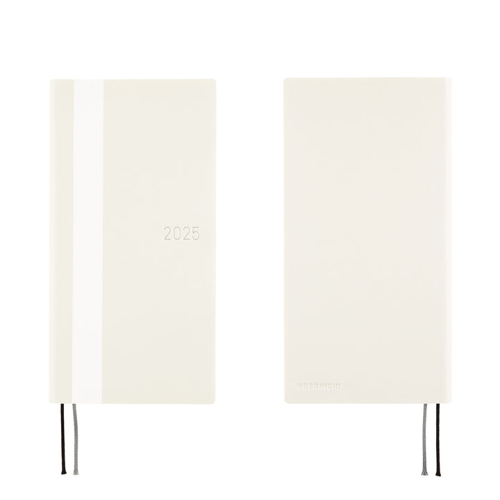 Hobonichi Techo 2025 Weeks Planner | White Line: Ivory | English