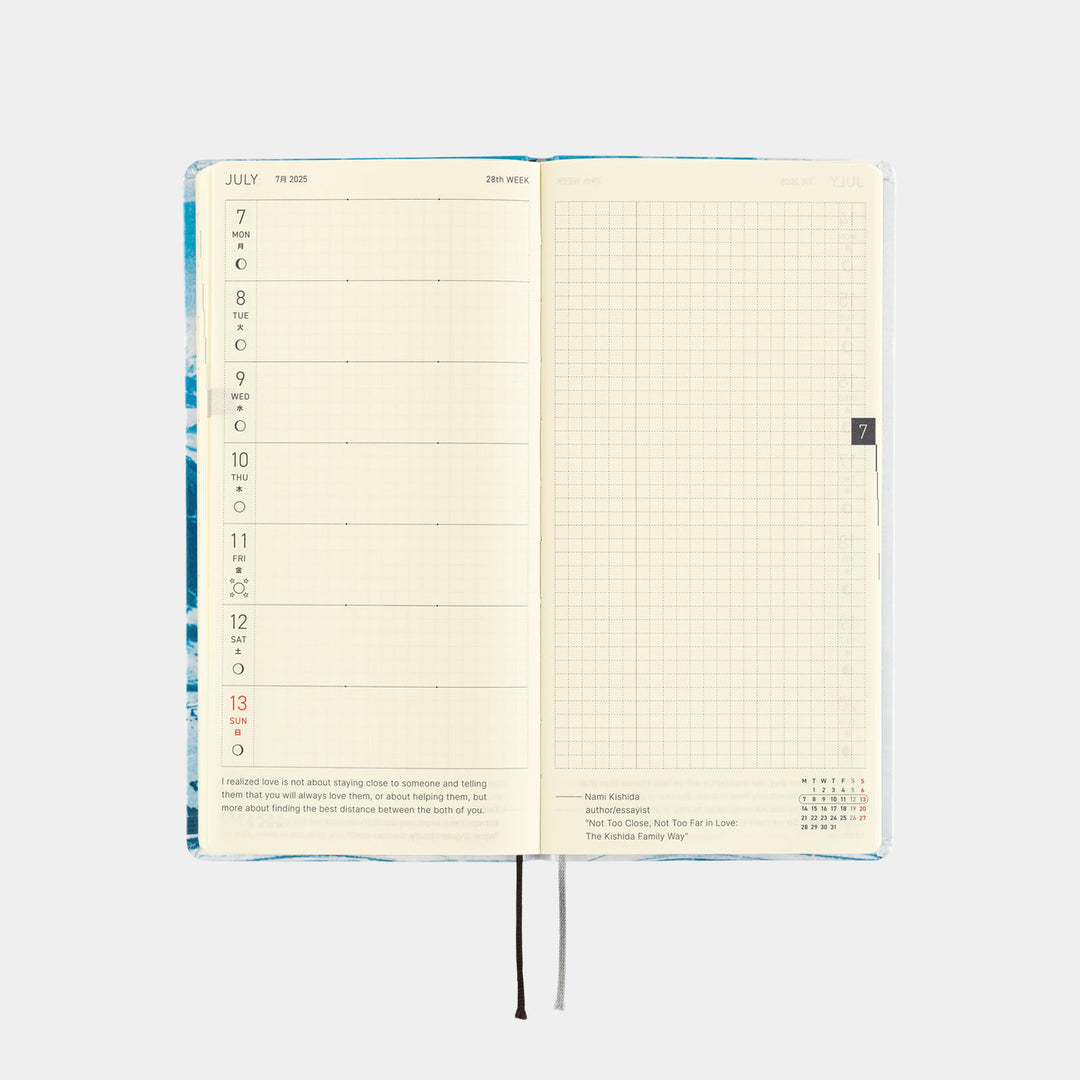 Hobonichi Techo 2025 Weeks Planner | Naoki Ishikawa: Denali in the Midnight Sun | English