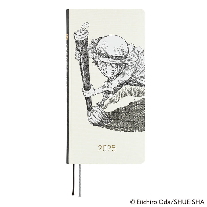 Hobonichi Techo 2025 Weeks Planner | ONE PIECE magazine: Straw Hat Luffy (Ivory) | English