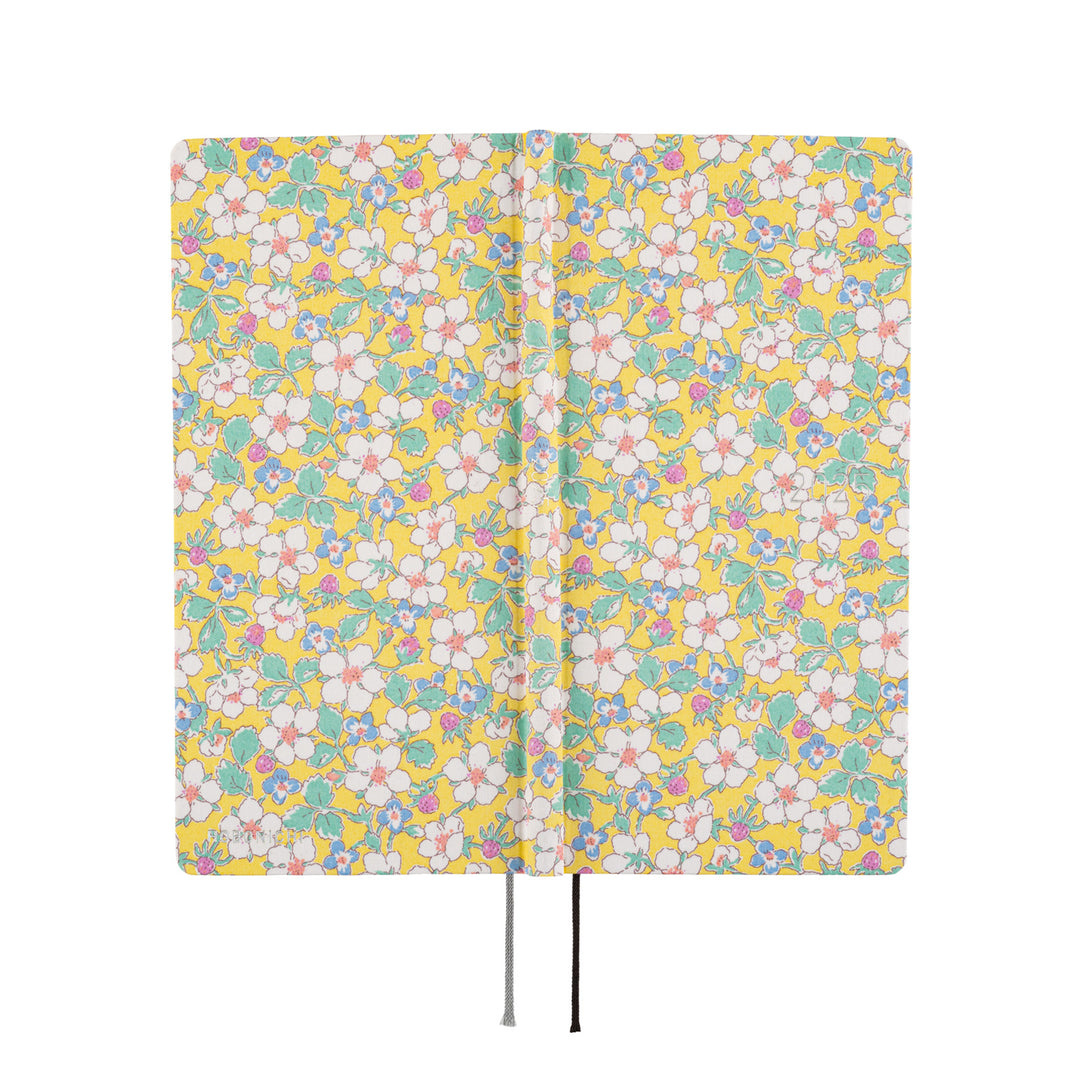 Hobonichi Techo 2025 APRIL Starts Weeks Planner | Liberty Fabrics: Paysanne Blossom | Japanese