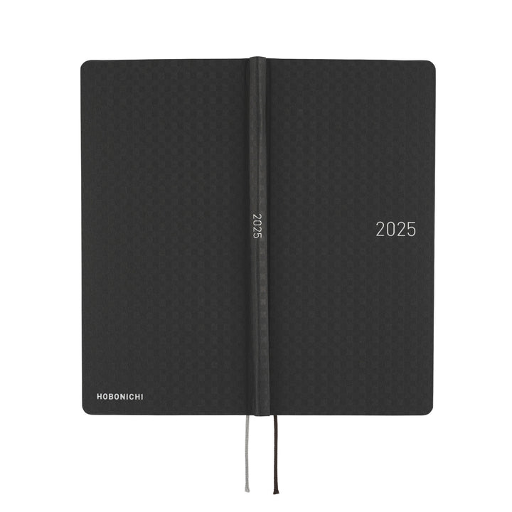 Hobonichi Techo 2025 APRIL Starts Weeks Planner | Paper Series: Black Gingham | Japanese