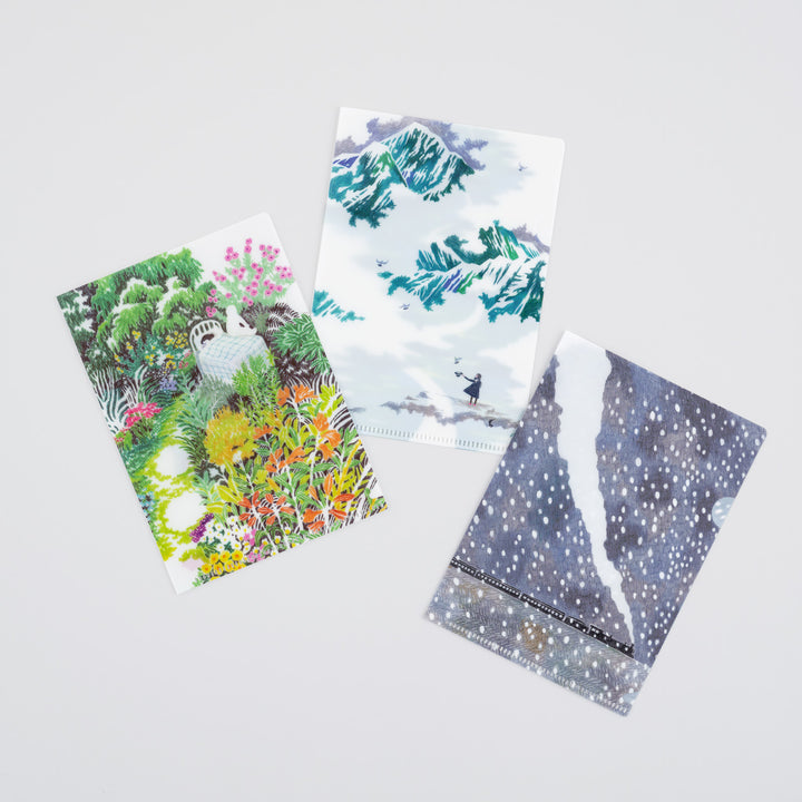 Hobonichi Clear Folder Set of 3 for A6 Size | iyo okumi