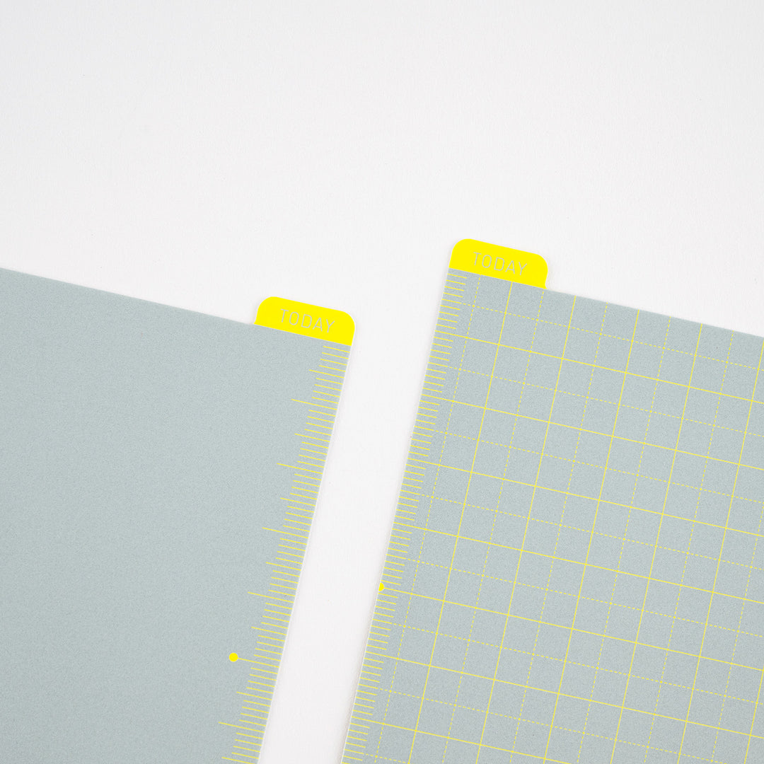 Hobonichi Pencil Board | Ice Gray x Yellow