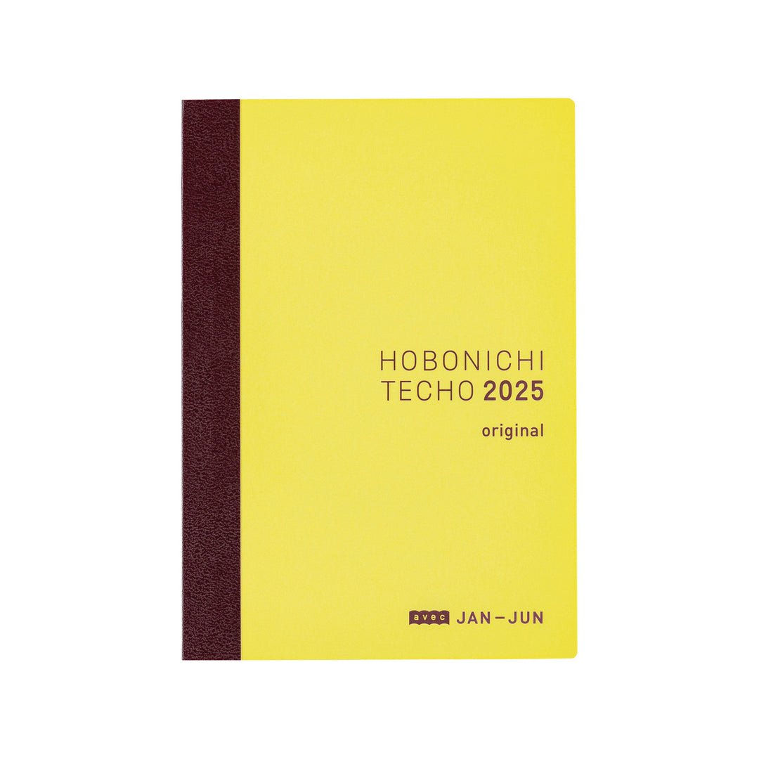 Hobonichi Techo 2025 A6 Original Avec Planner | Book Only | Japanese