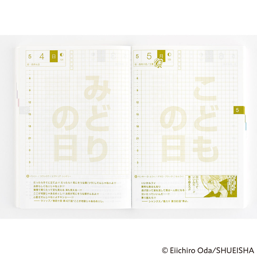 Hobonichi Techo 2025 A6 Planner | One Piece Edition | Book Only | Japanese