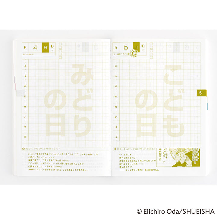 Hobonichi Techo 2025 A6 Planner | One Piece Edition | Book Only | Japanese