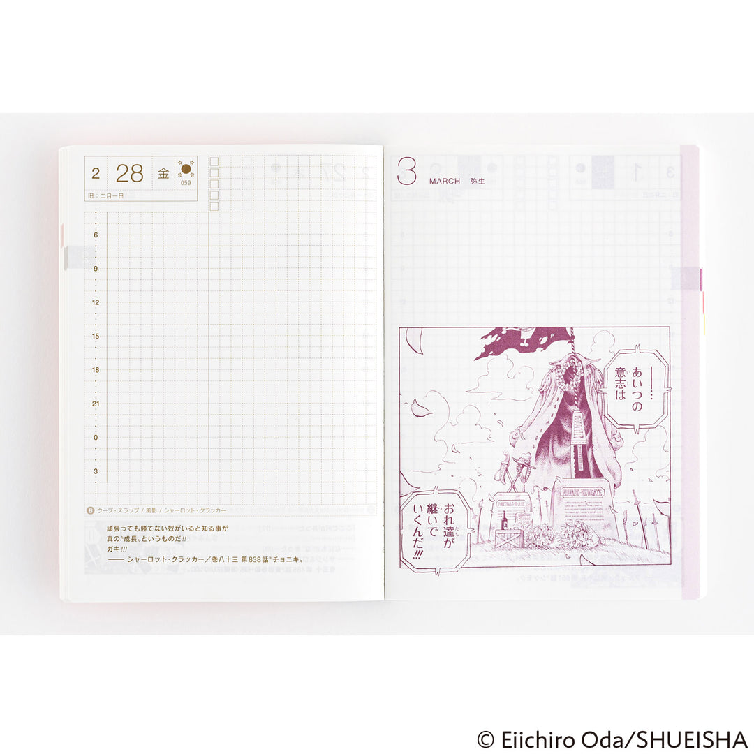 Hobonichi Techo 2025 A6 Planner | One Piece Edition | Book Only | Japanese