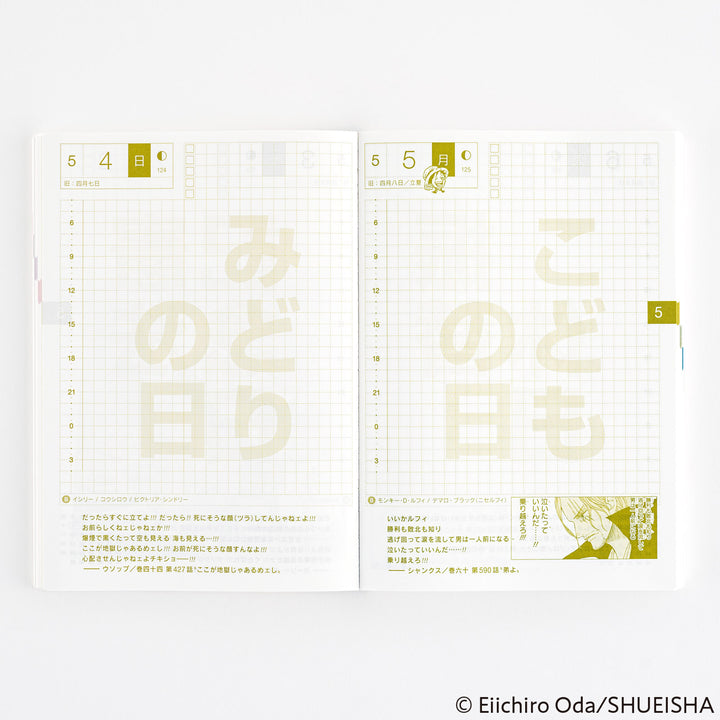 Hobonichi Techo 2025 A6 Planner | One Piece Edition | Book Only | Japanese