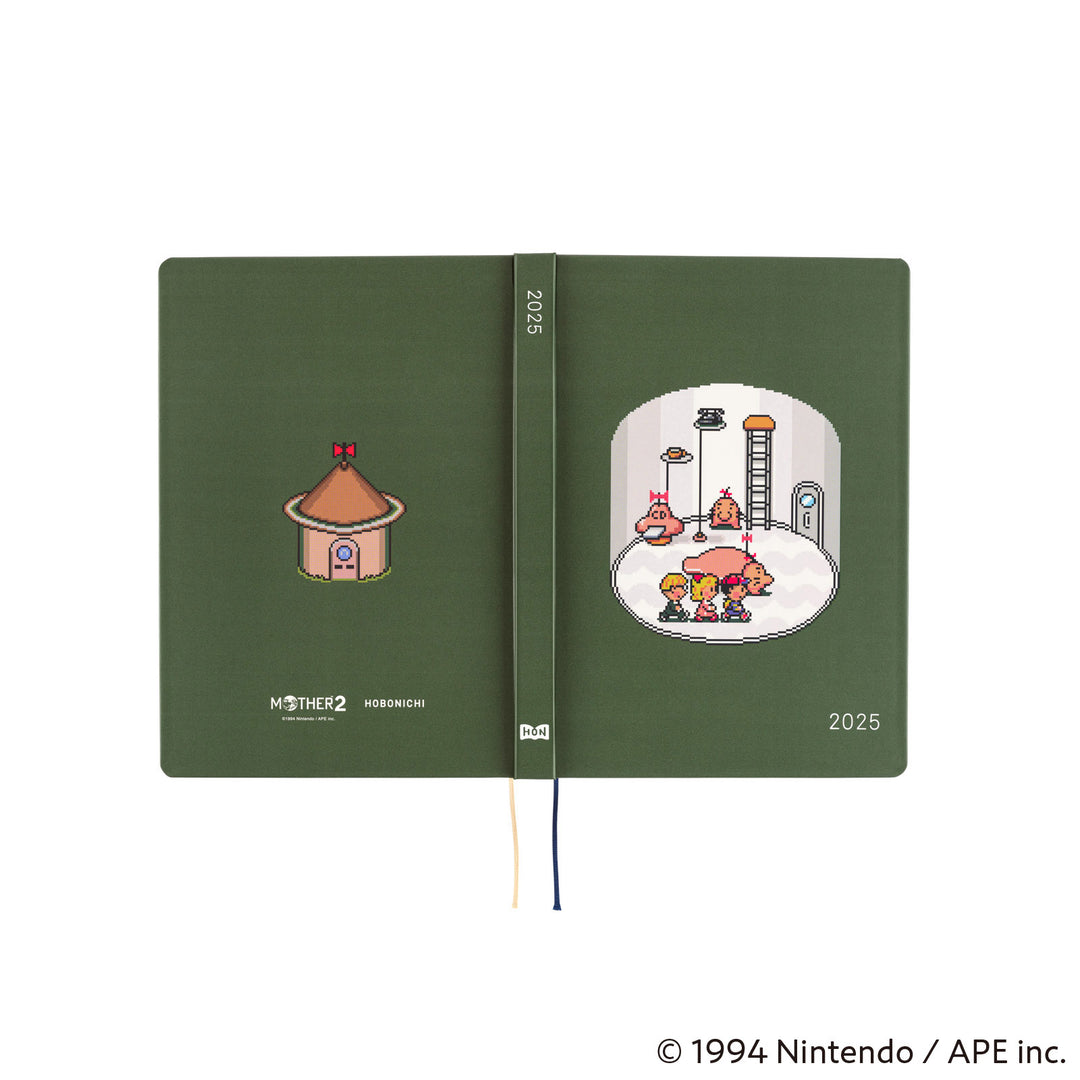 Hobonichi Techo 2025 A5 HON Planner | MOTHER: You come buying? You can sell, too. | Japanese