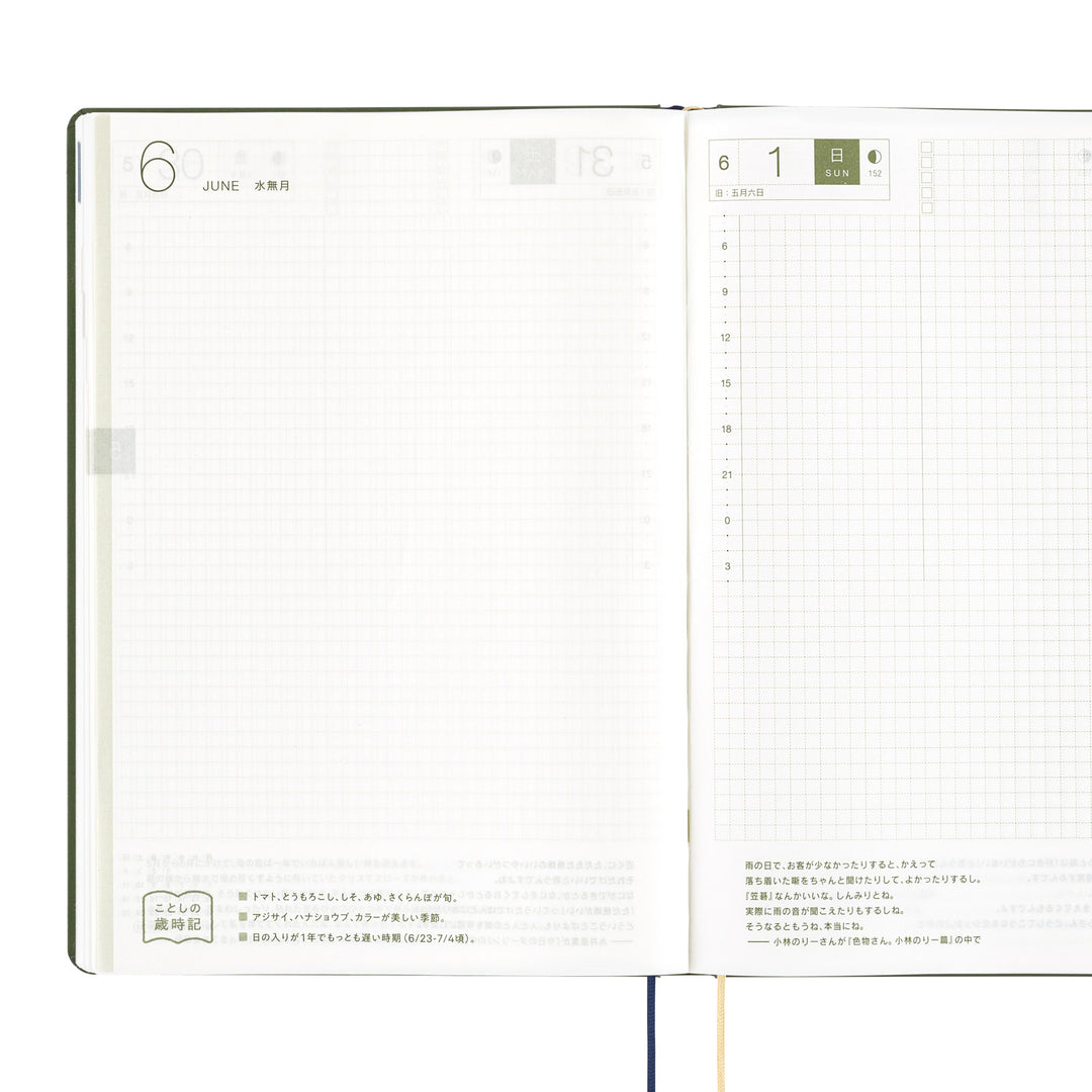 Hobonichi Techo 2025 A5 HON Planner | MOTHER: You come buying? You can sell, too. | Japanese