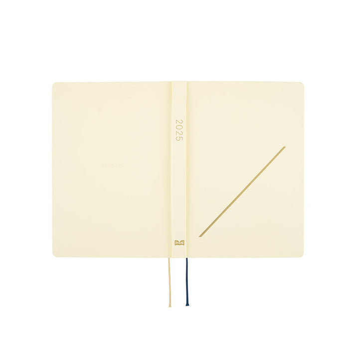 Hobonichi Techo 2025 A5 HON Planner | Slash Ivory | English