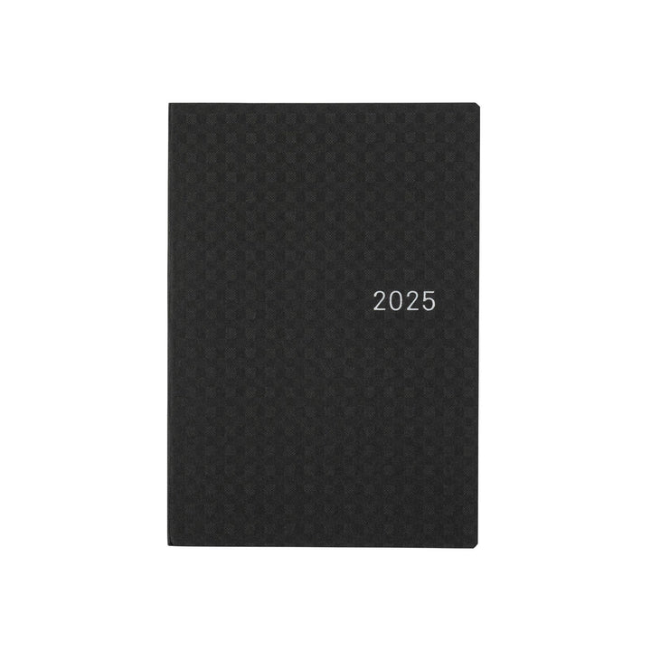 Hobonichi Techo 2025 A5 HON Planner | Paper Series: Black Gingham | English