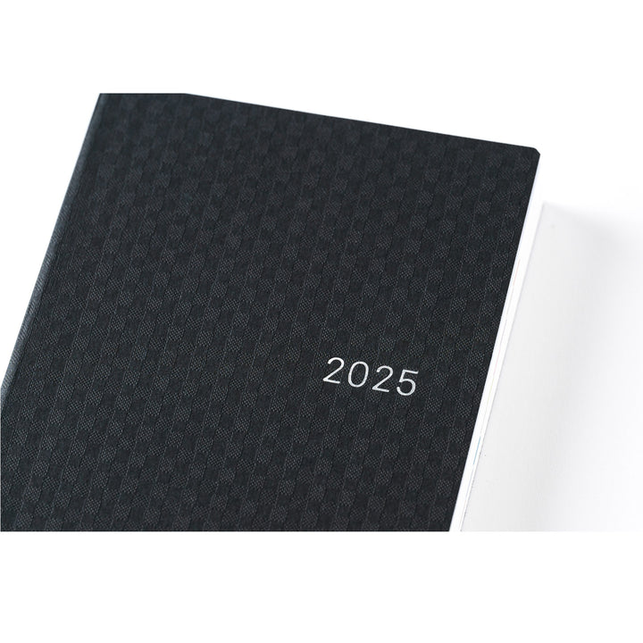 Hobonichi Techo 2025 A5 HON Planner | Paper Series: Black Gingham | English