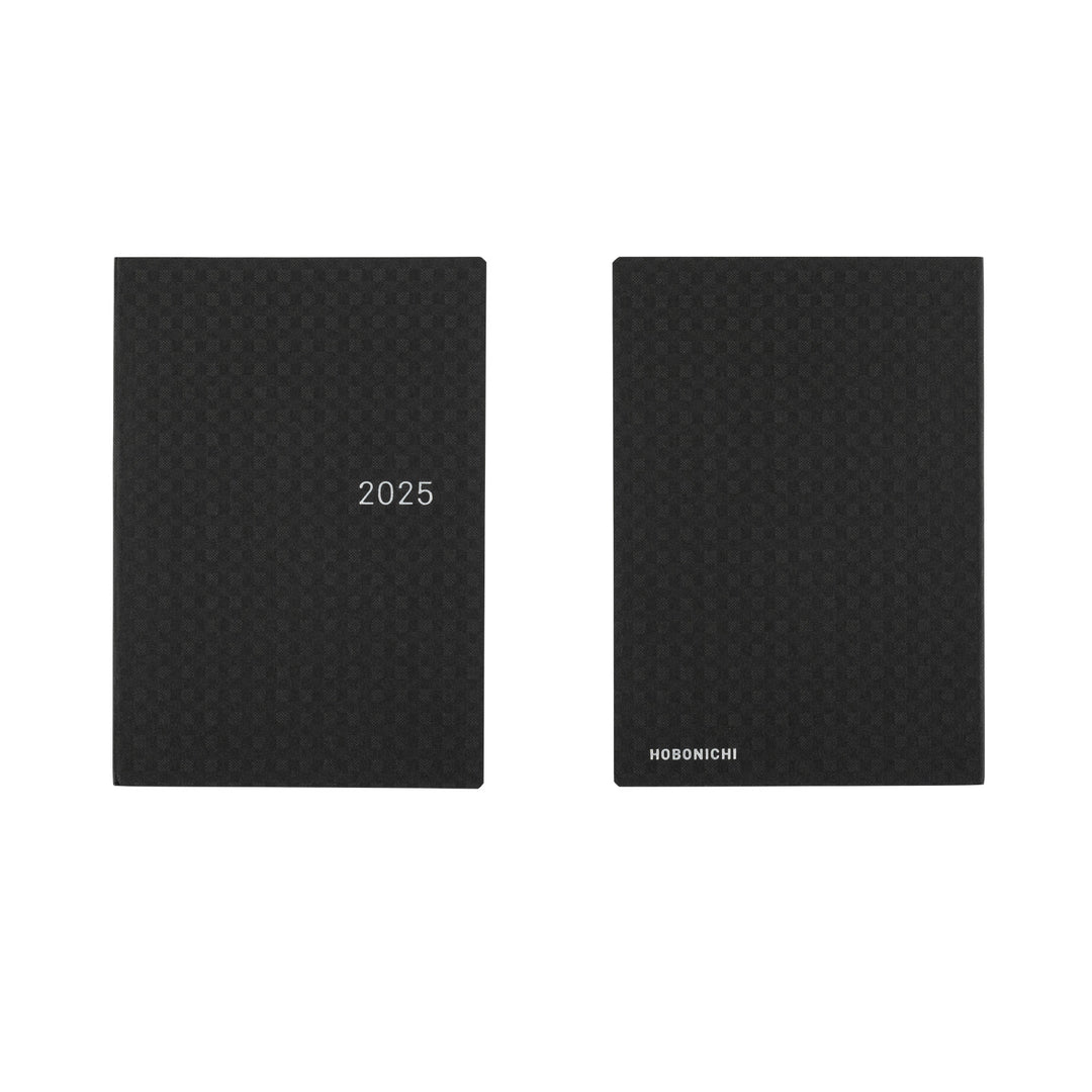 Hobonichi Techo 2025 A5 HON Planner | Paper Series: Black Gingham | English