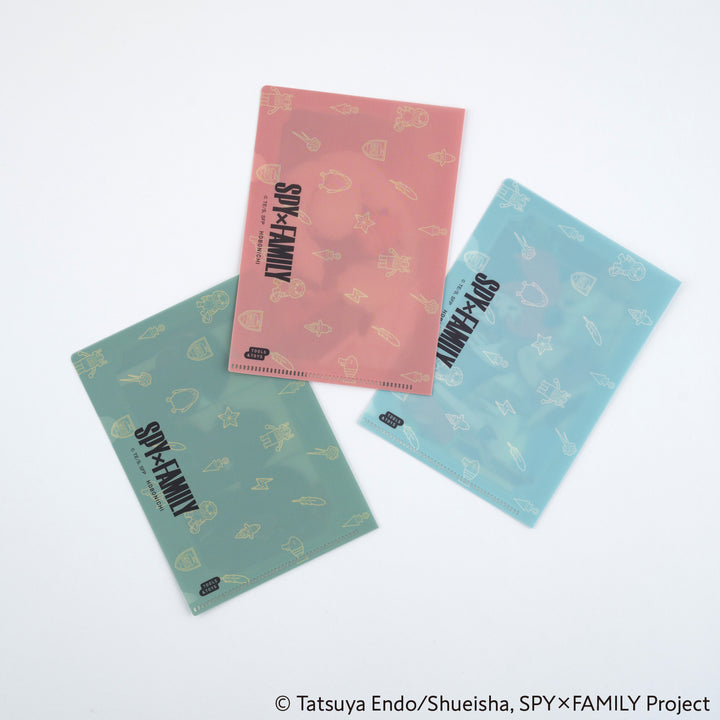 Hobonichi Clear Folder Set of 3 for A6 Size | SPY x FAMILY