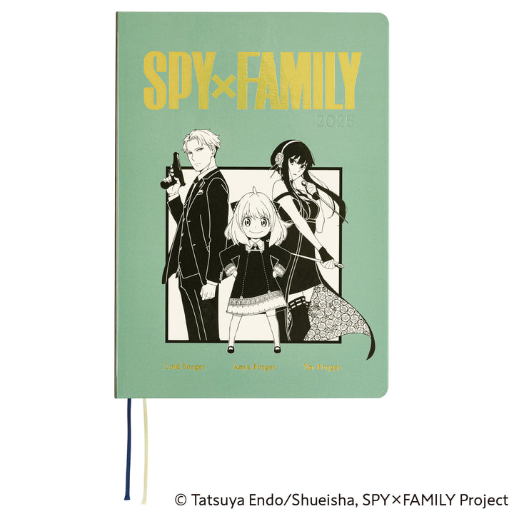 Hobonichi Techo 2025 A5 HON Planner | SPY x FAMILY: Forger Family | English