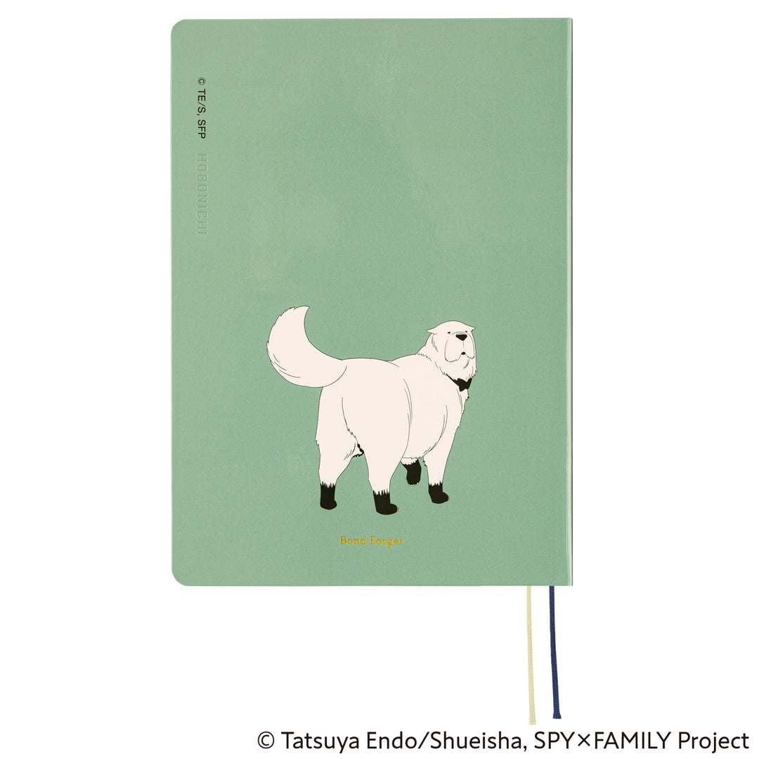 Hobonichi Techo 2025 A5 HON Planner | SPY x FAMILY: Forger Family | English