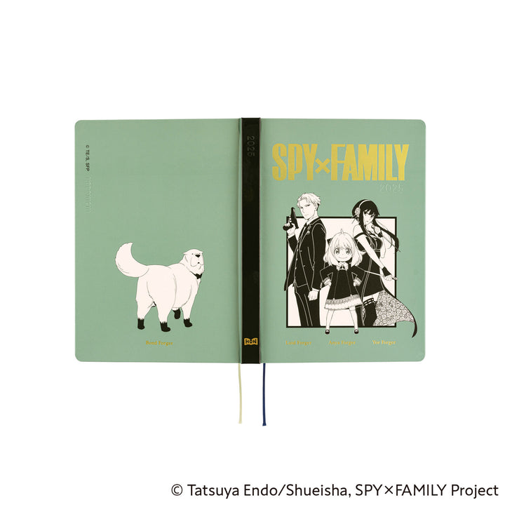 Hobonichi Techo 2025 A5 HON Planner | SPY x FAMILY: Forger Family | English