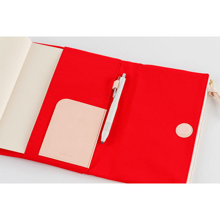 Hobonichi Techo A5 Cousin Cover | Tragen (Red)