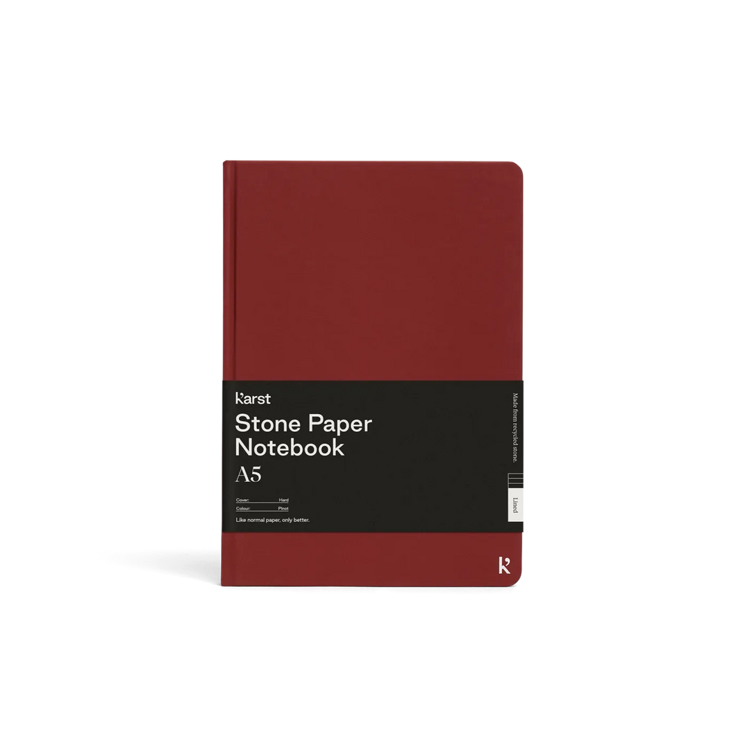 Hardcover Stone Notebook | A5 Blank