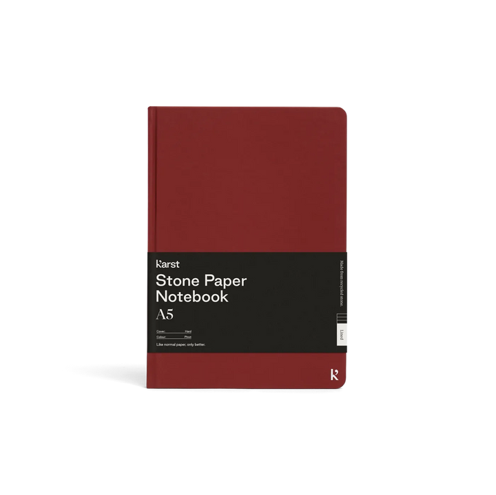 Hardcover Stone Notebook | A5 Blank